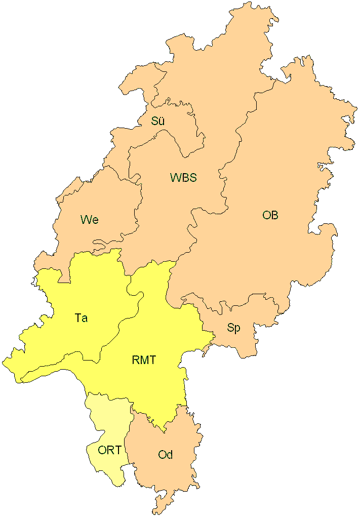 Verbreitung in Hessen