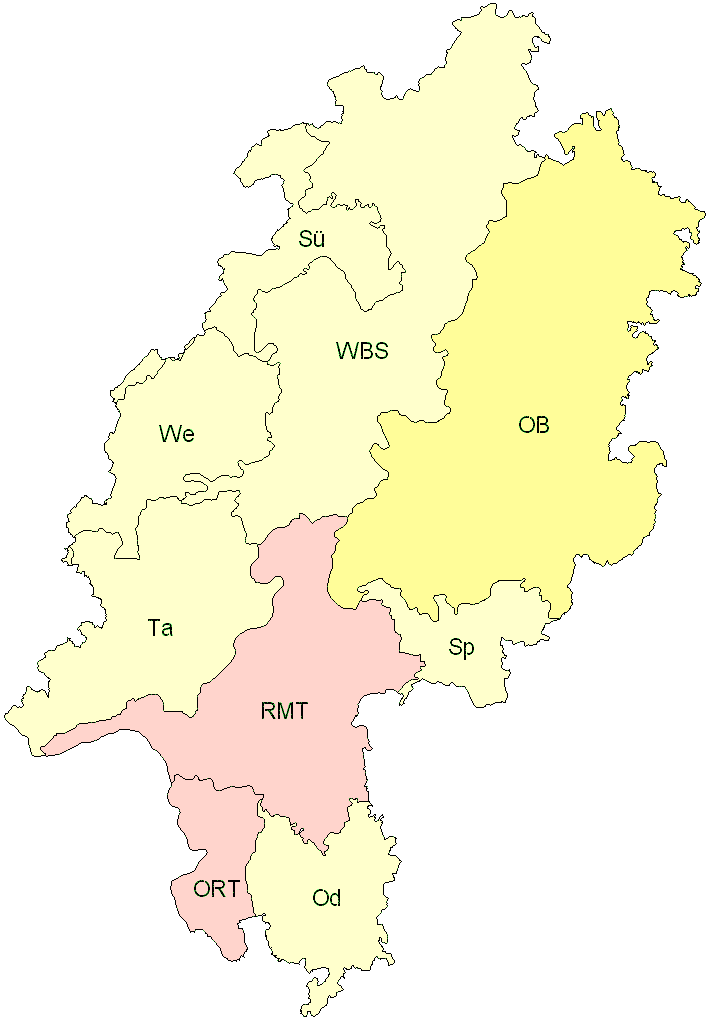 Verbreitung in Hessen