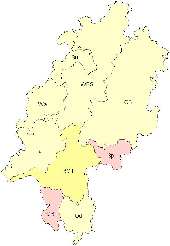 Verbreitung in Hessen