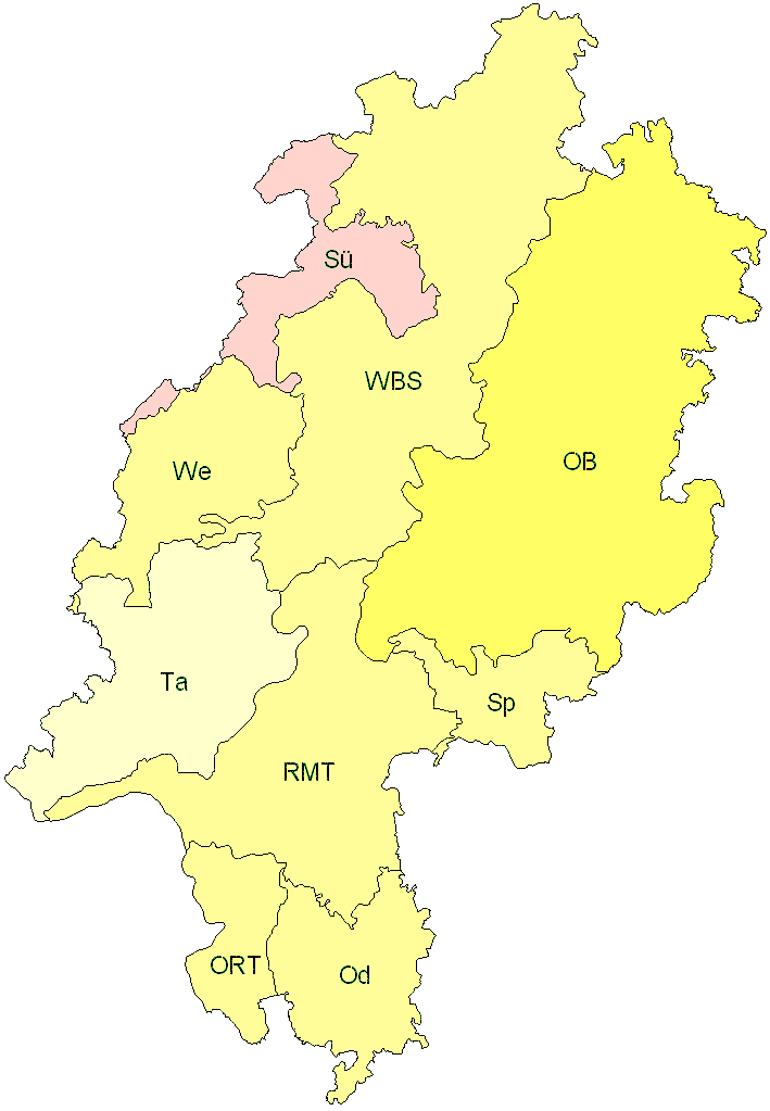 Verbreitung in Hessen