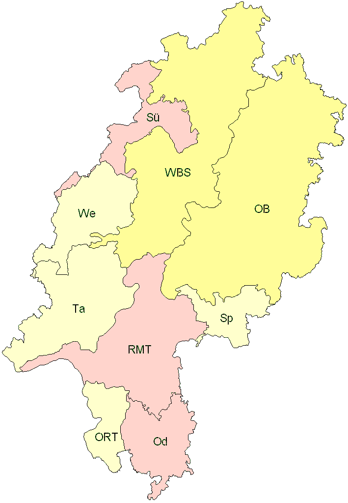 Verbreitung in Hessen
