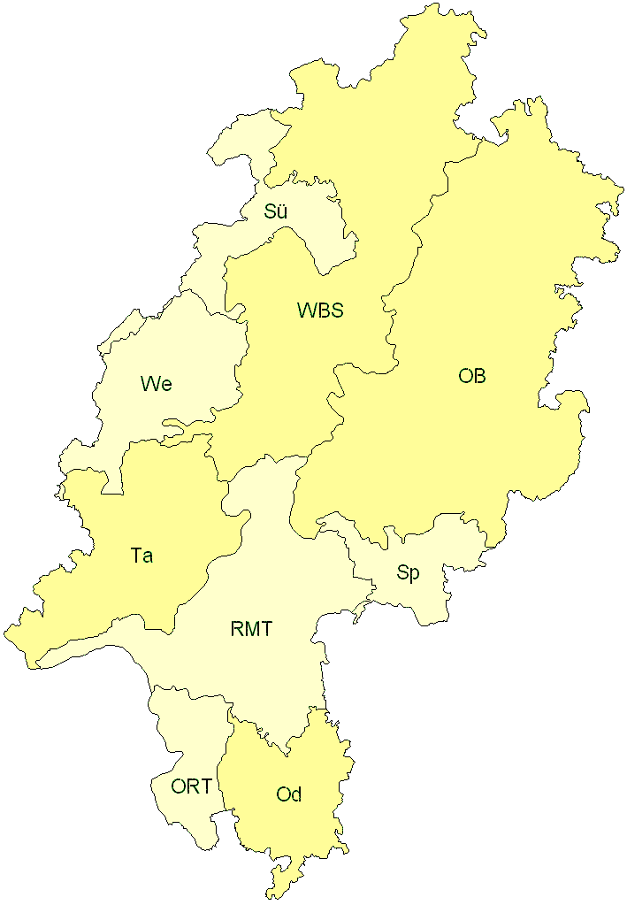 Verbreitung in Hessen