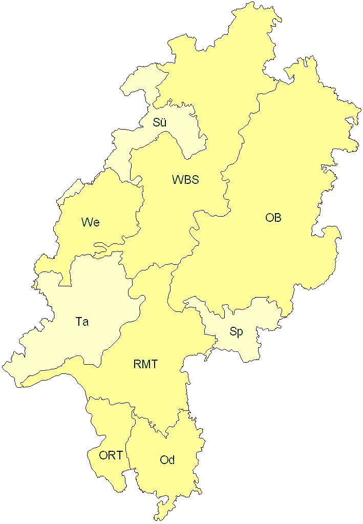 Verbreitung in Hessen