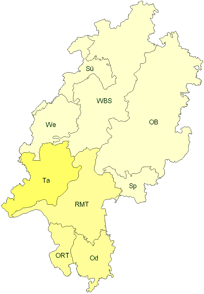 Verbreitung in Hessen