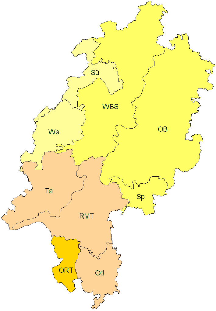 Verbreitung in Hessen