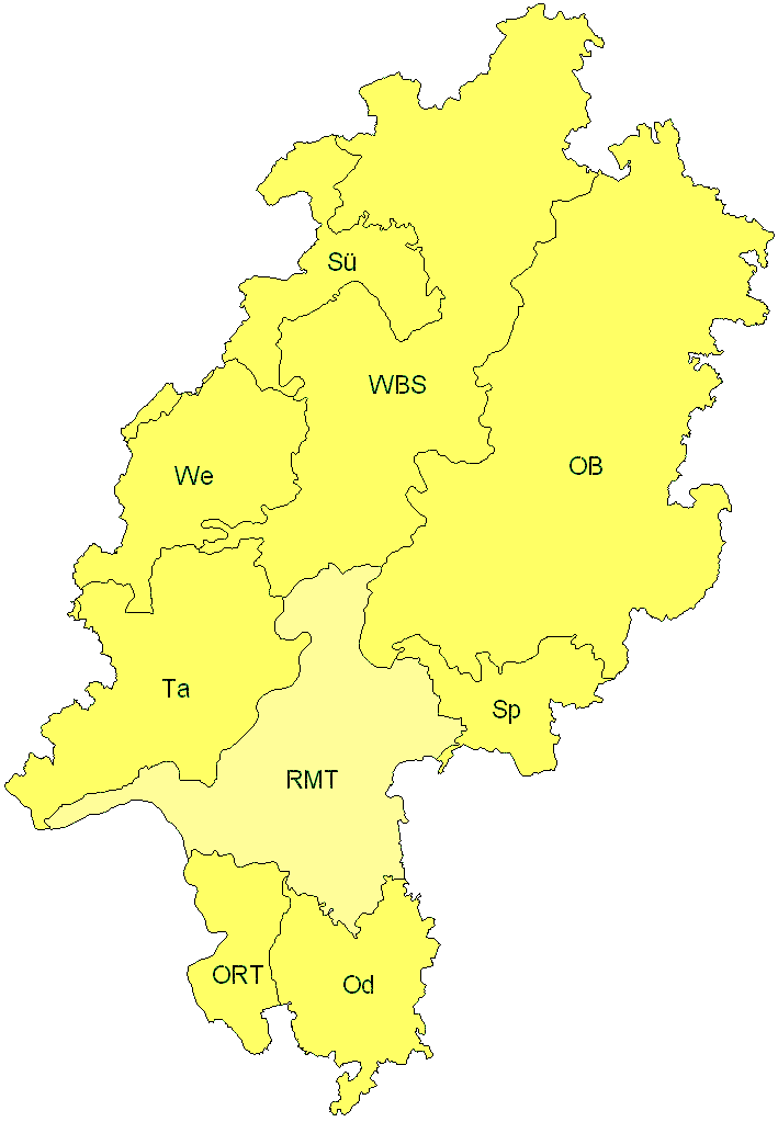 Verbreitung in Hessen