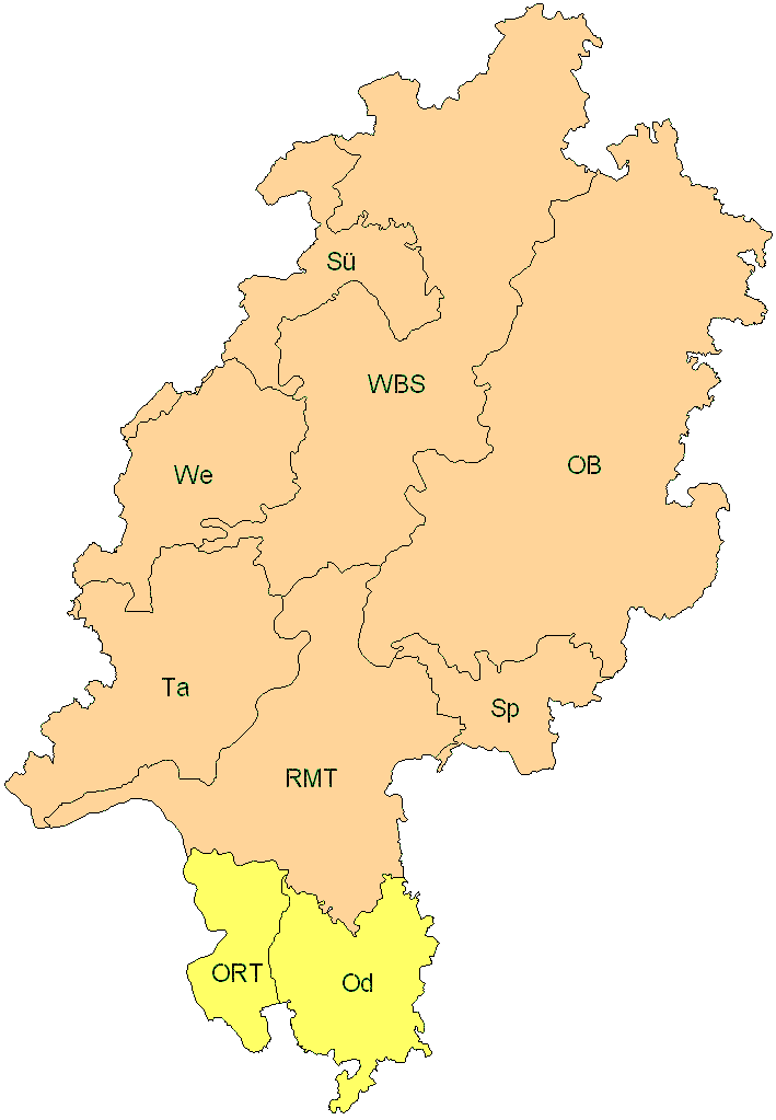Verbreitung in Hessen