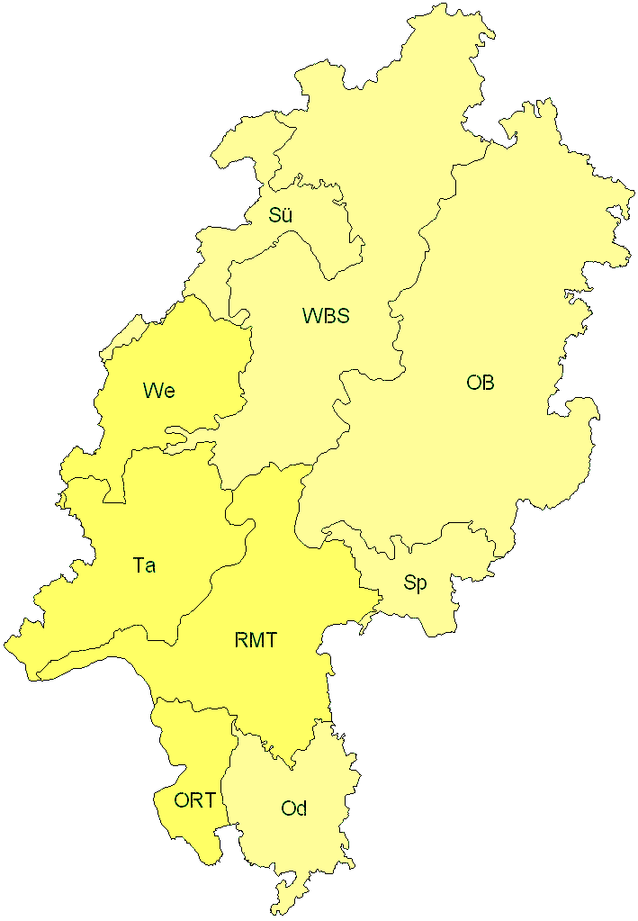 Verbreitung in Hessen