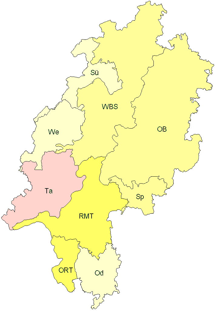 Verbreitung in Hessen