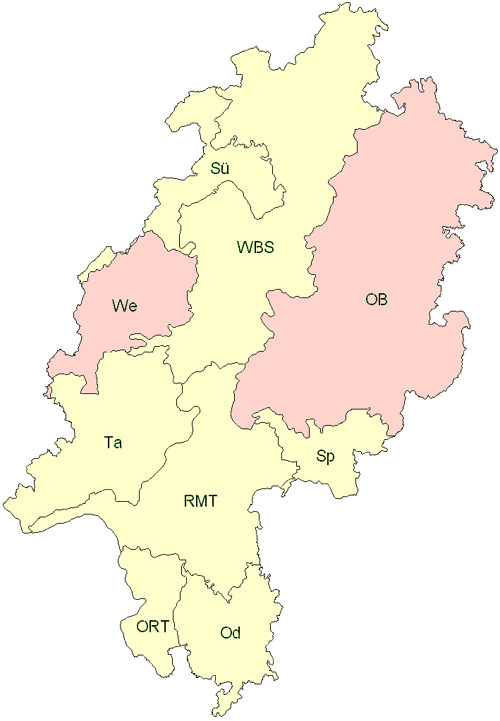 Verbreitung in Hessen
