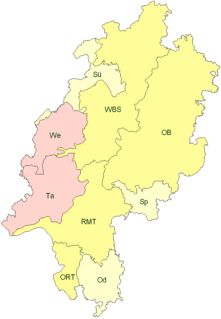 Verbreitung in Hessen