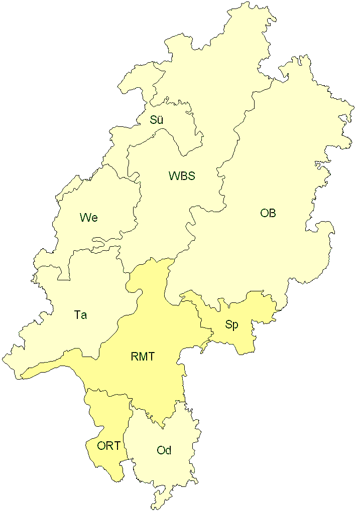 Verbreitung in Hessen