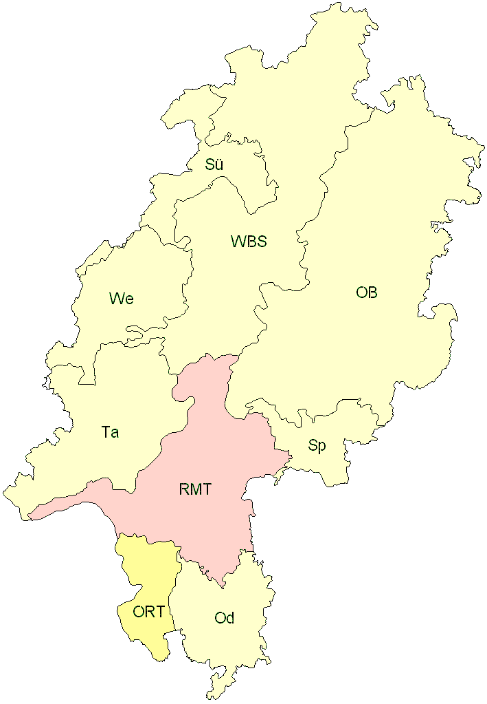 Verbreitung in Hessen