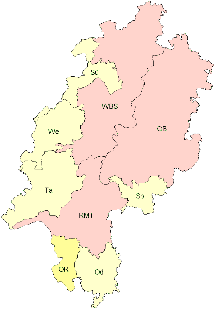 Verbreitung in Hessen