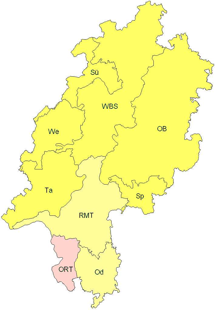 Verbreitung in Hessen