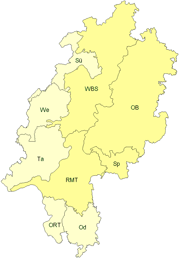 Verbreitung in Hessen