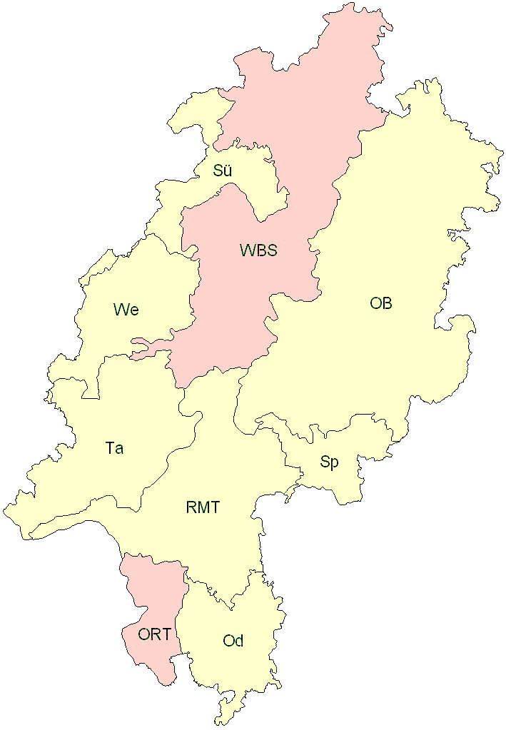 Verbreitung in Hessen