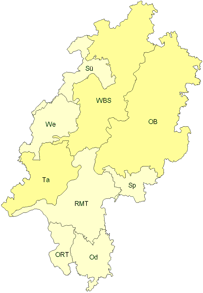 Verbreitung in Hessen