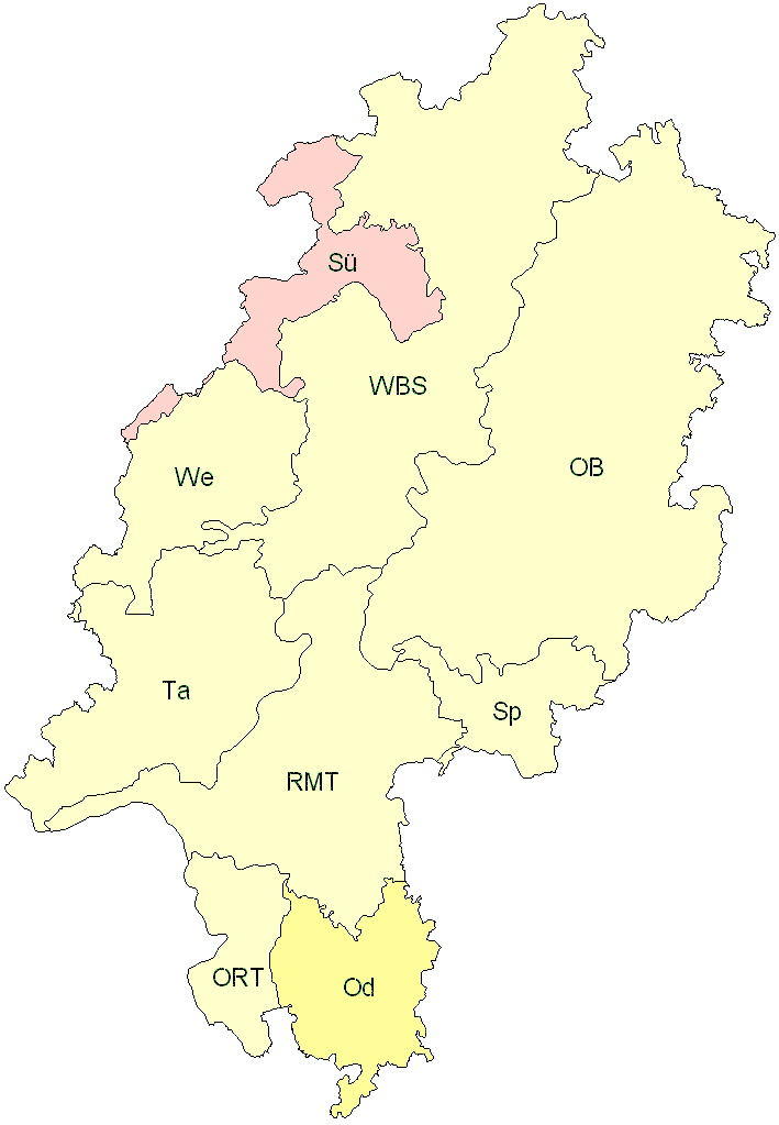 Verbreitung in Hessen