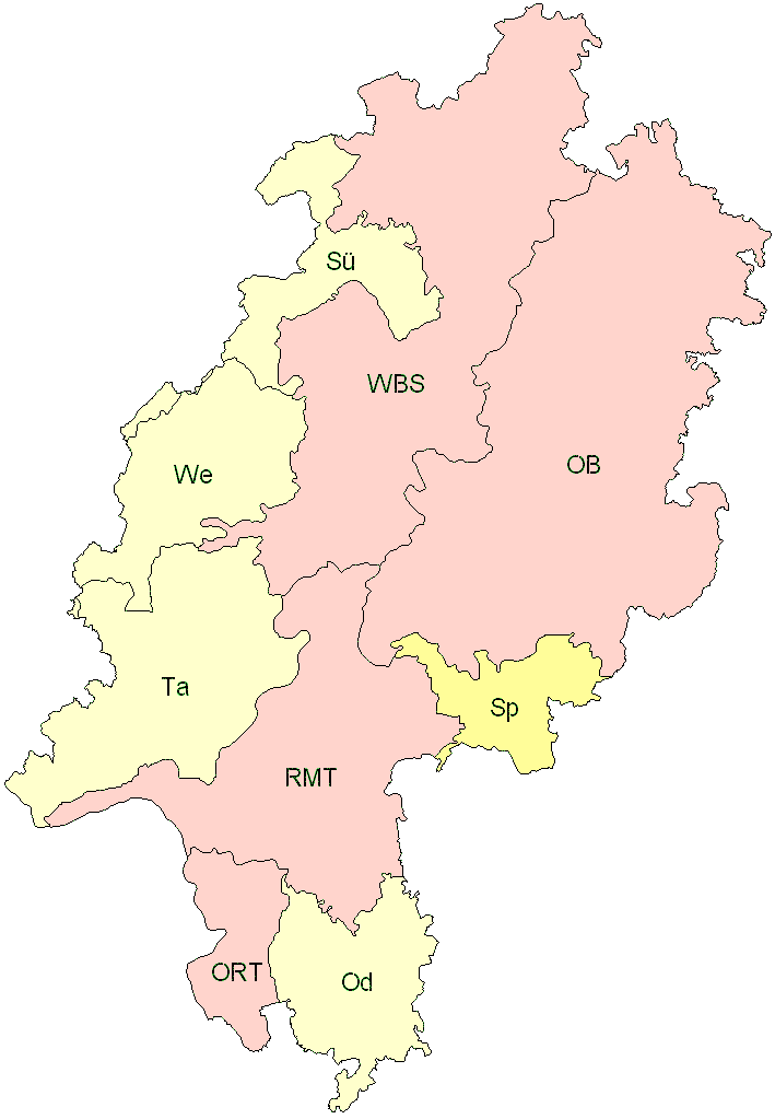 Verbreitung in Hessen