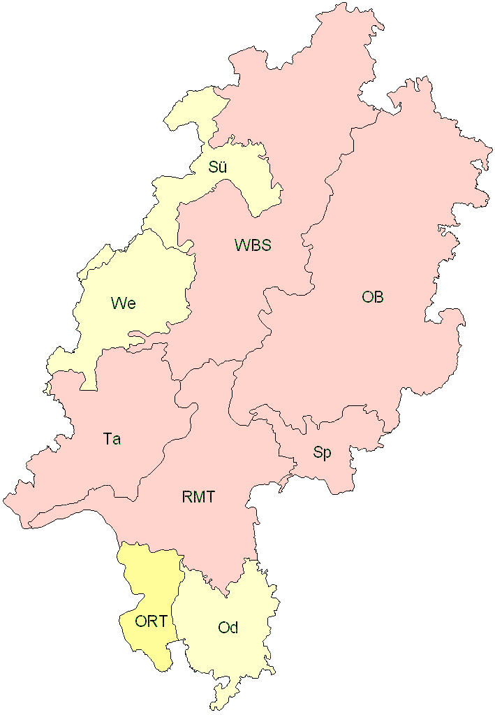Verbreitung in Hessen