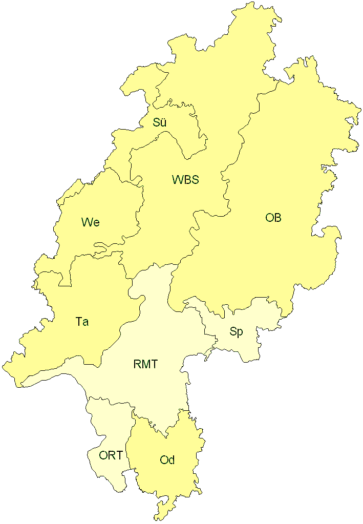 Verbreitung in Hessen