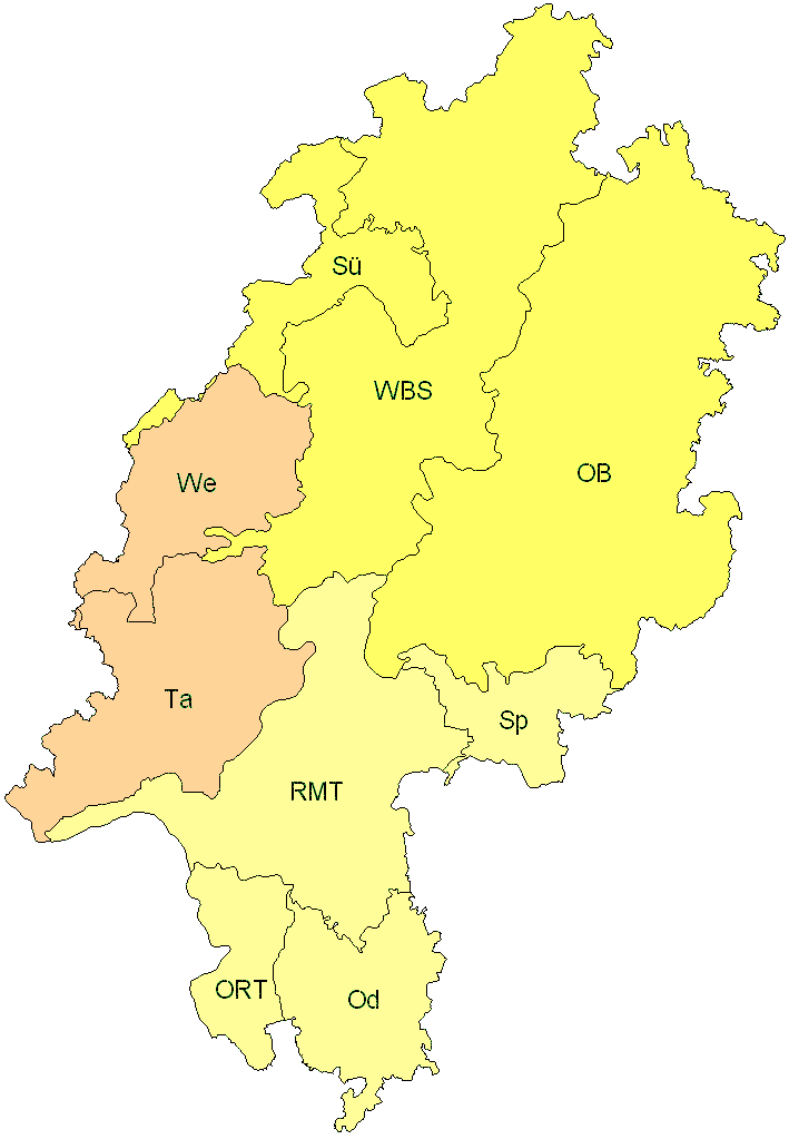 Verbreitung in Hessen