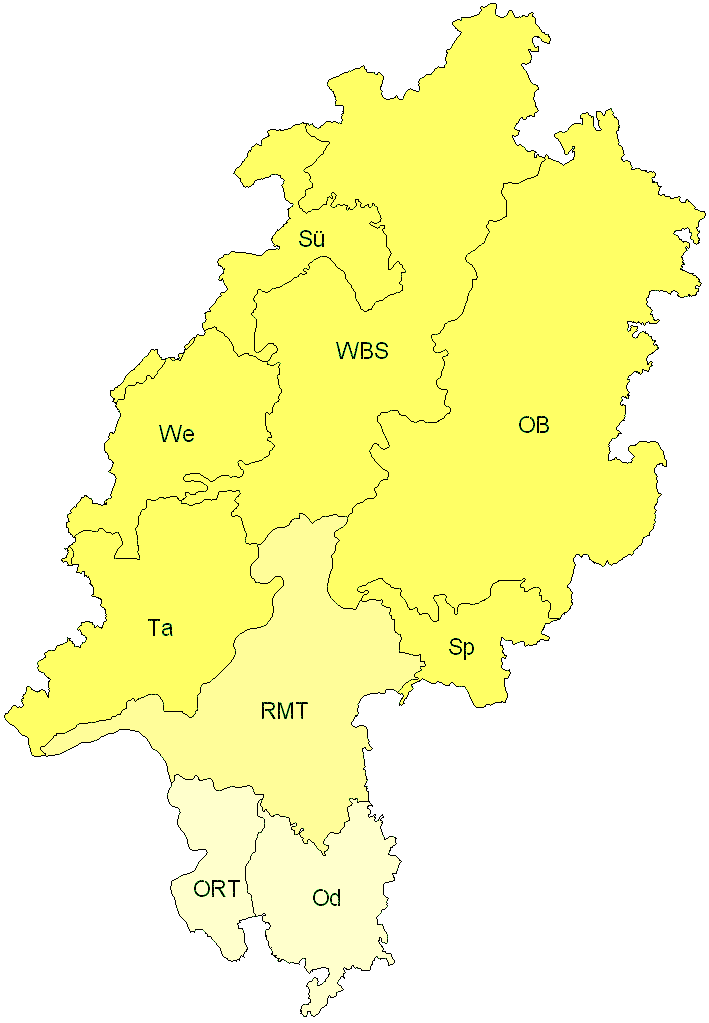 Verbreitung in Hessen
