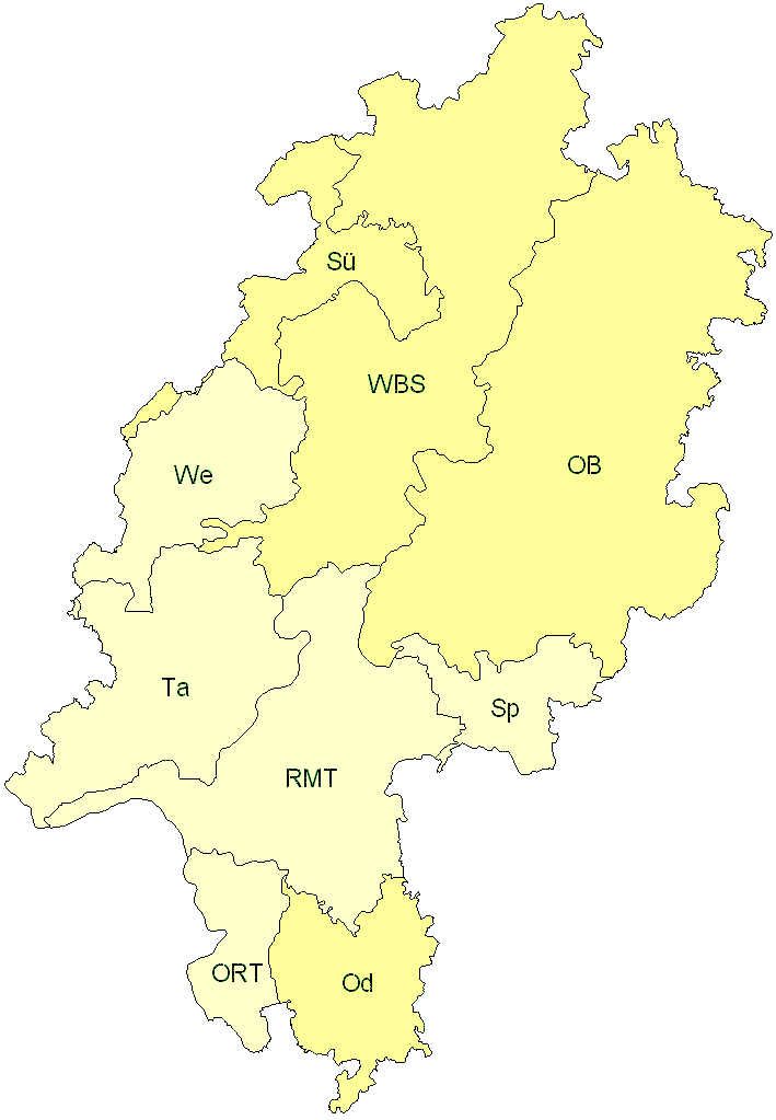Verbreitung in Hessen