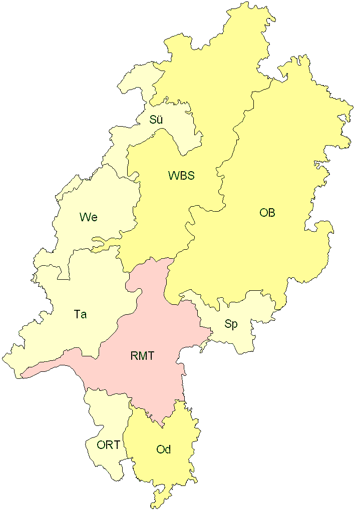 Verbreitung in Hessen