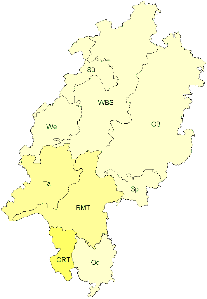 Verbreitung in Hessen