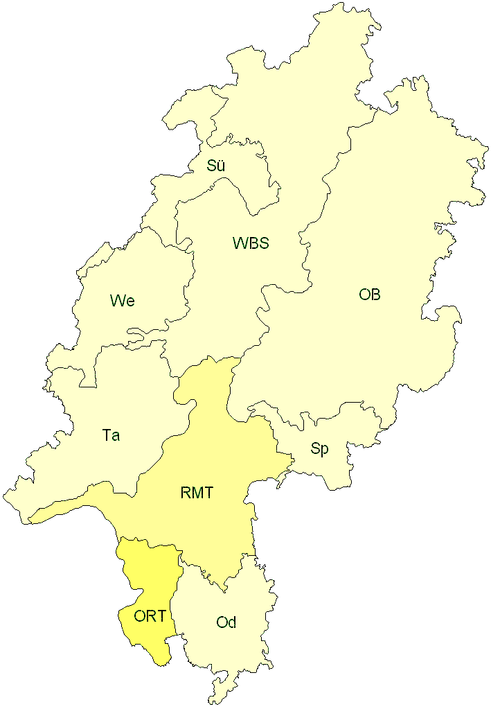 Verbreitung in Hessen