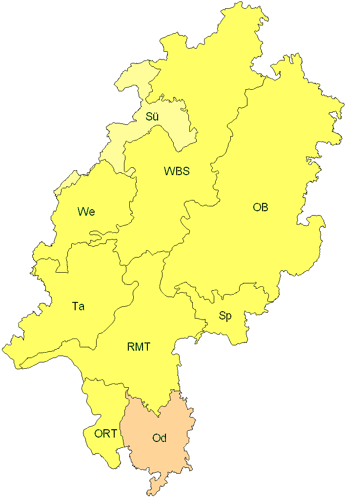 Verbreitung in Hessen