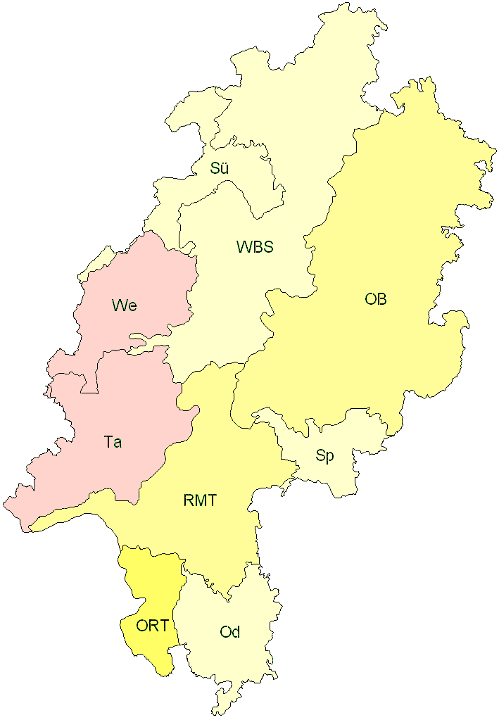 Verbreitung in Hessen