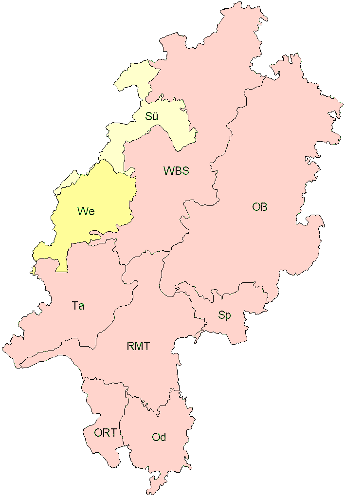 Verbreitung in Hessen