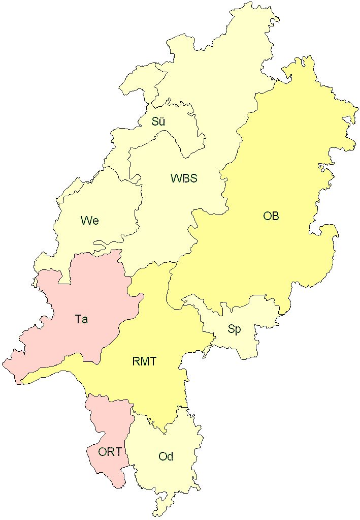 Verbreitung in Hessen