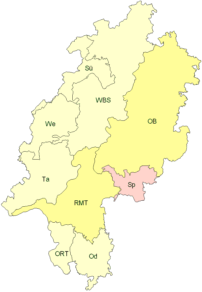 Verbreitung in Hessen