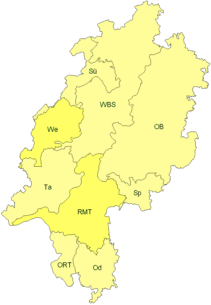 Verbreitung in Hessen