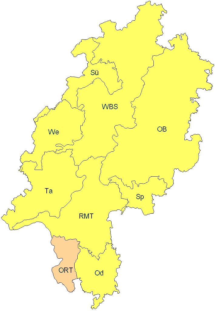 Verbreitung in Hessen