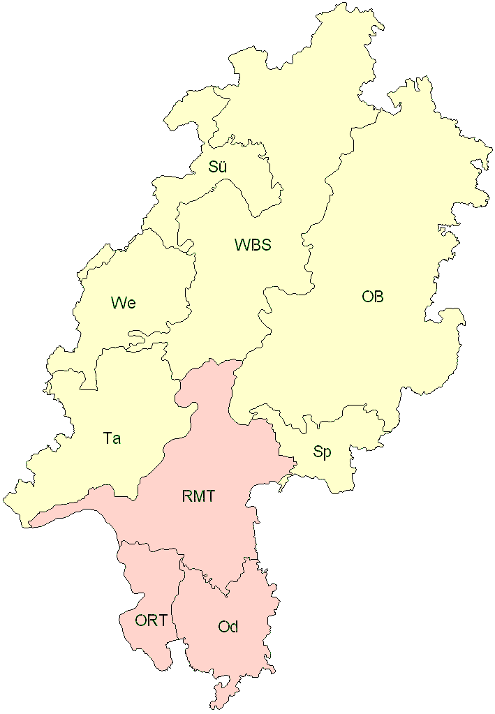 Verbreitung in Hessen