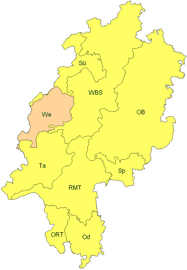 Verbreitung in Hessen