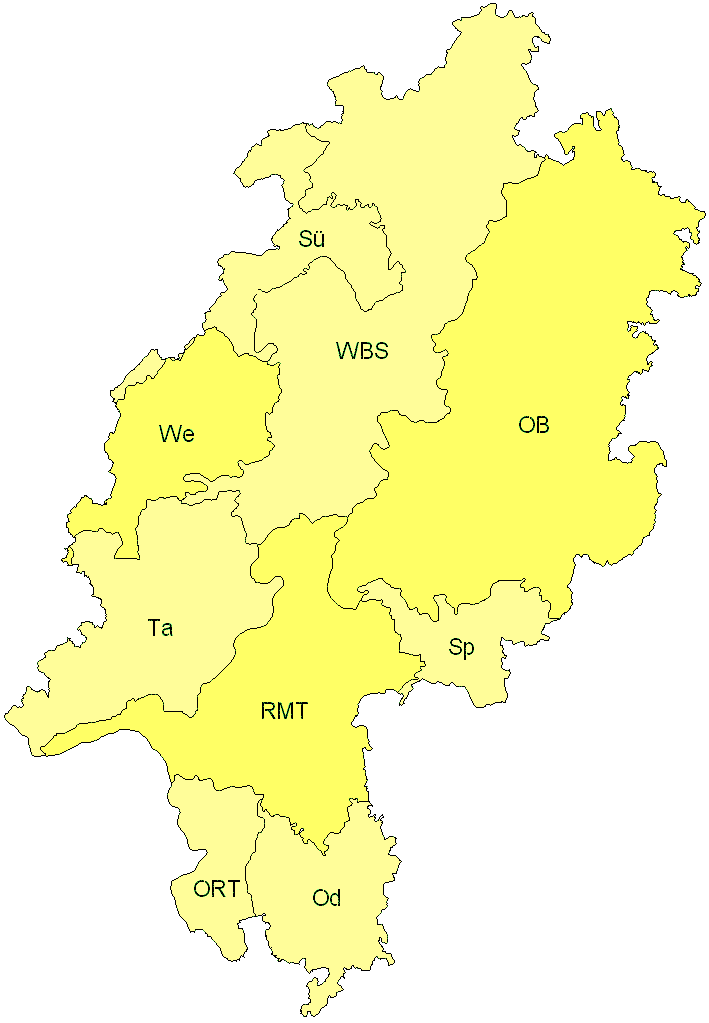 Verbreitung in Hessen