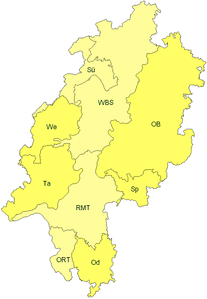 Verbreitung in Hessen