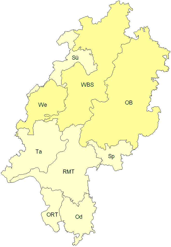 Verbreitung in Hessen