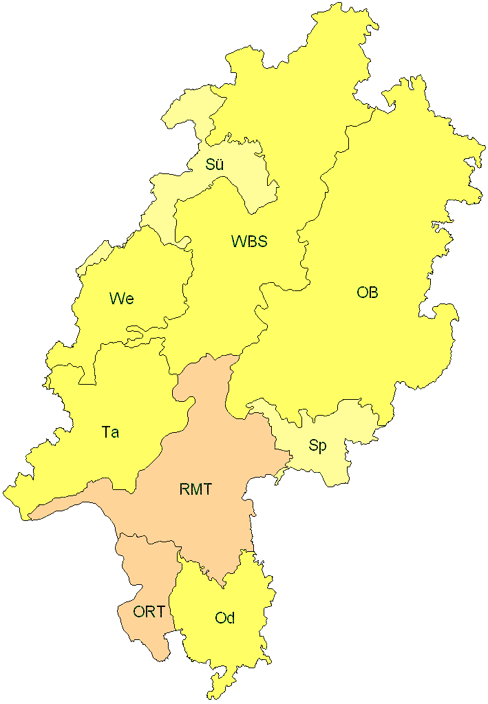 Verbreitung in Hessen