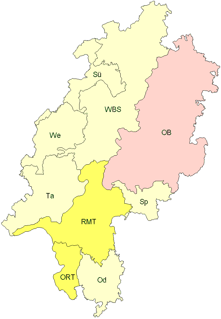 Verbreitung in Hessen