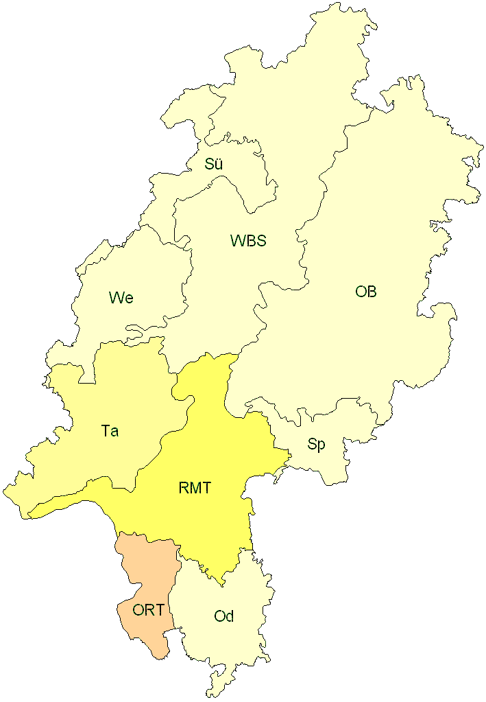 Verbreitung in Hessen