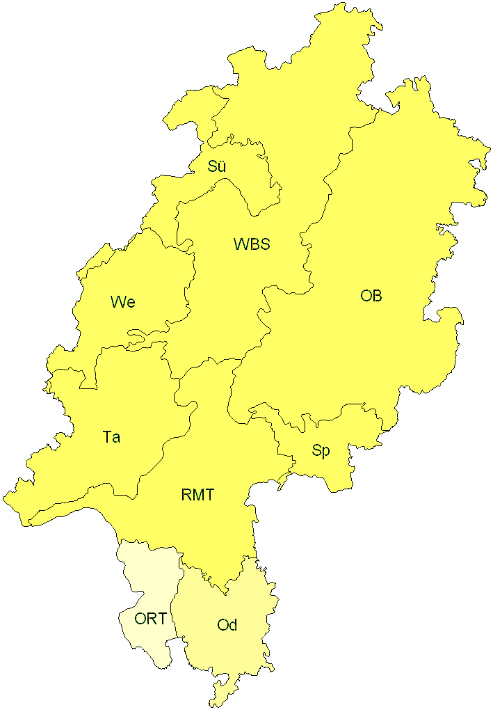 Verbreitung in Hessen