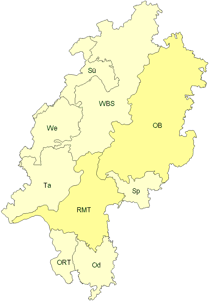 Verbreitung in Hessen