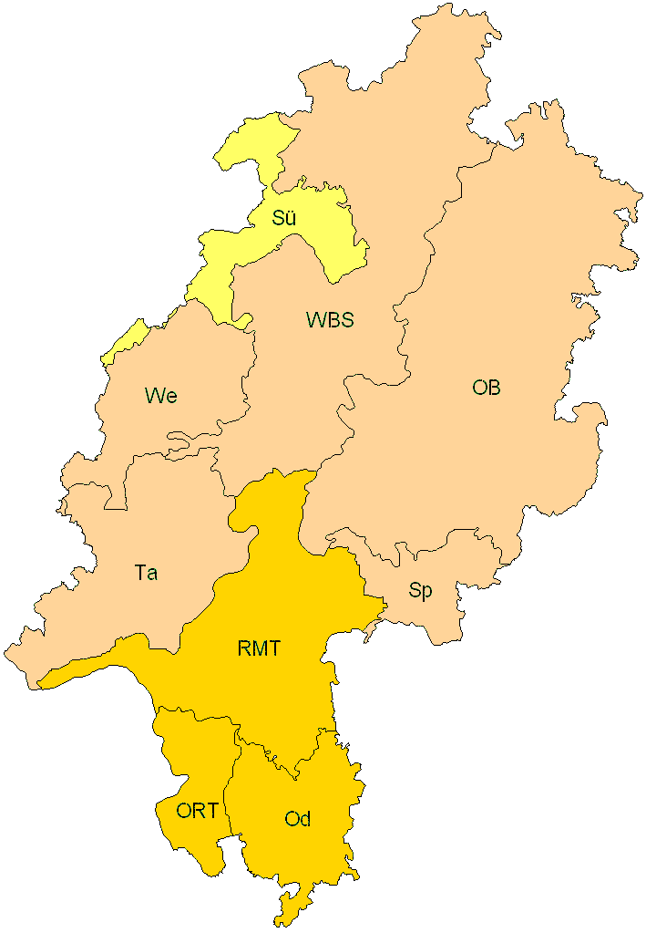 Verbreitung in Hessen